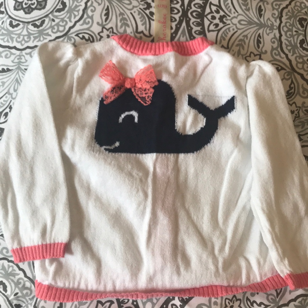 Whale sweater 6 mo